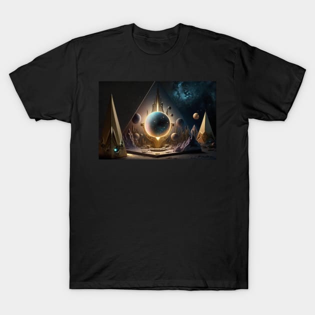 Whimsical Celestial Dream T-Shirt by SoloSeal